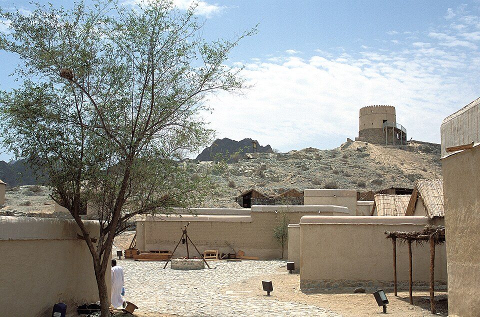 Hatta Heritage Village courtyard